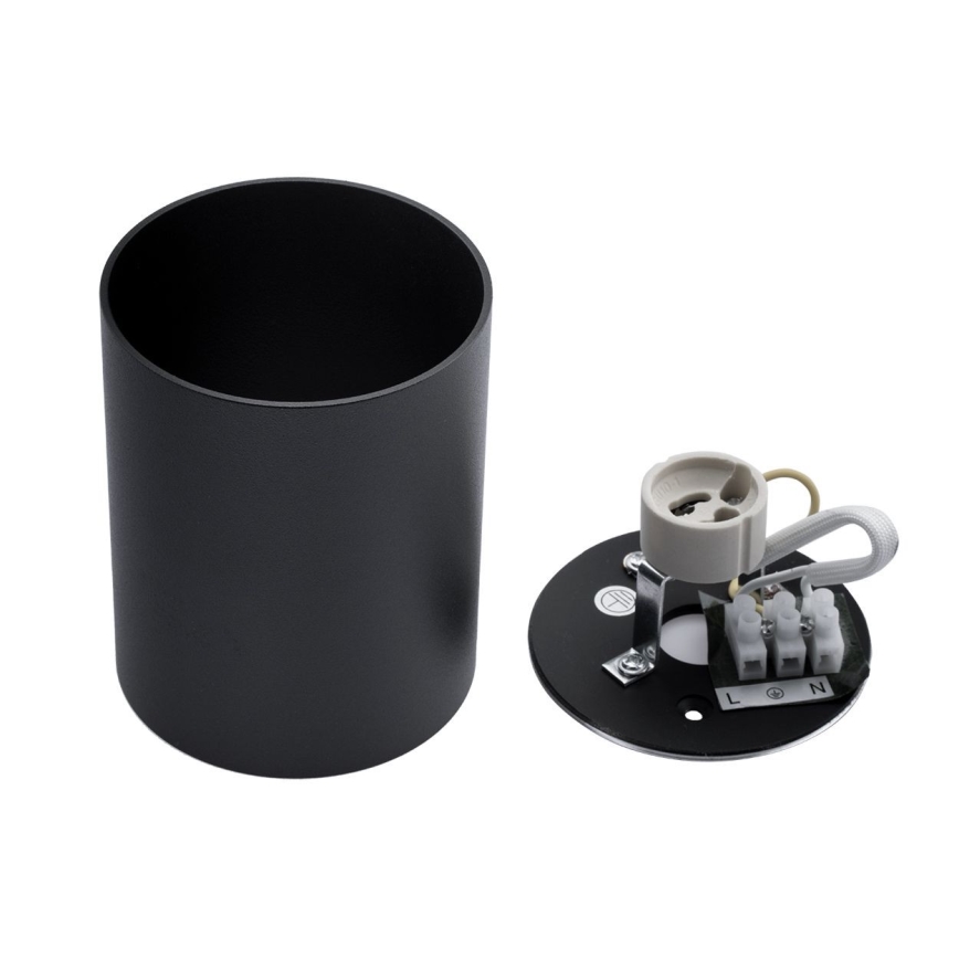 Refletor CREEP 1xGU10/50W/230V preto antigo