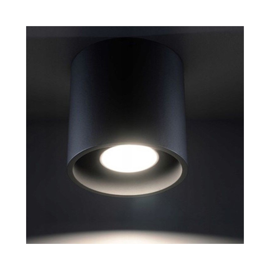 Refletor CREEP 1xGU10/50W/230V preto antigo