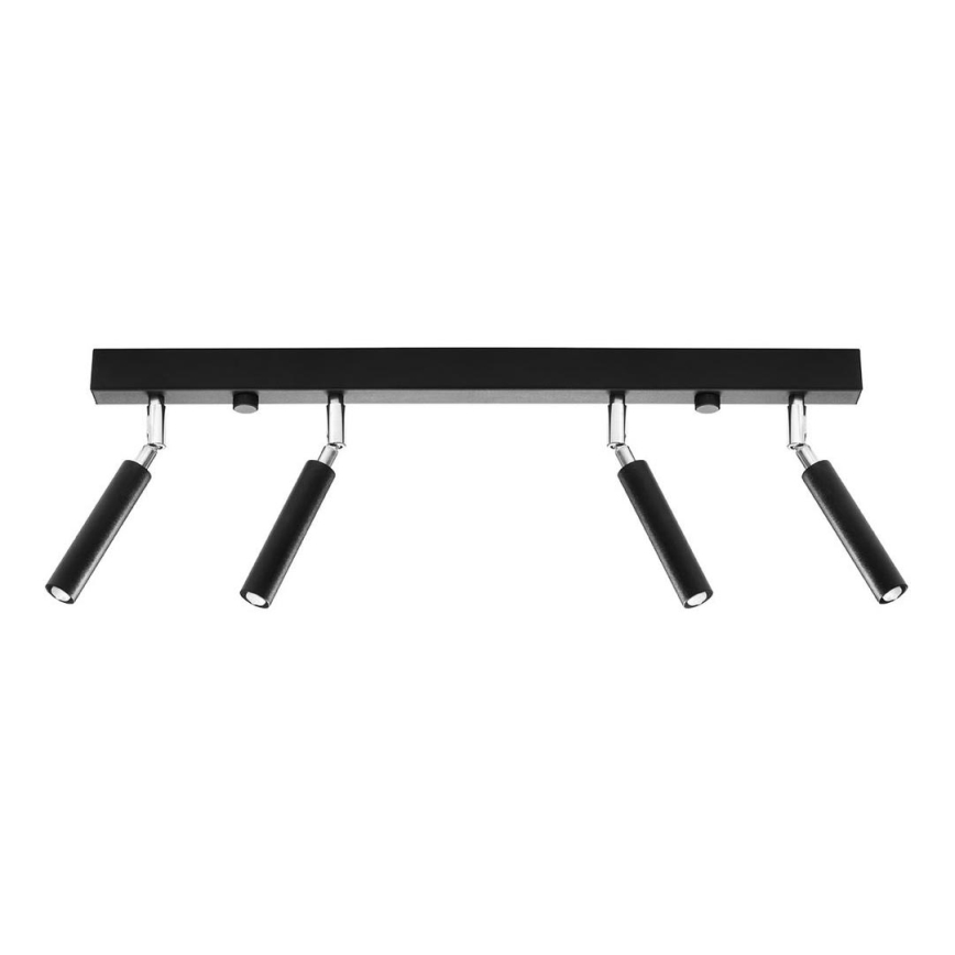 Refletor EYETECH 4xG9/12W/230V preto antigo