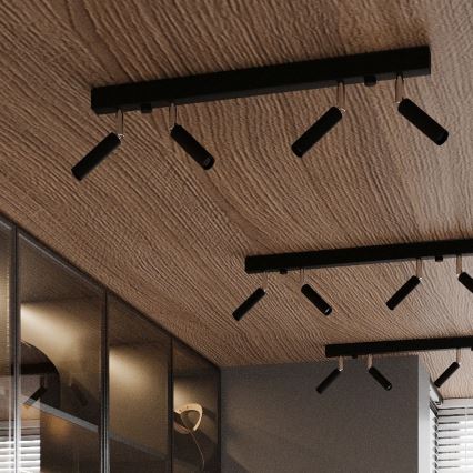 Refletor EYETECH 4xG9/12W/230V preto antigo