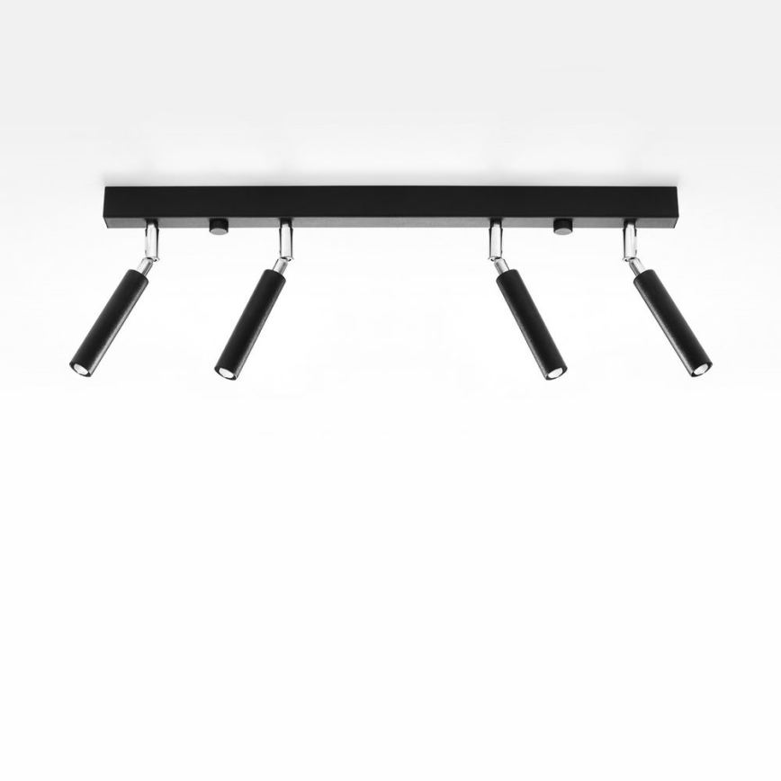 Refletor EYETECH 4xG9/12W/230V preto antigo