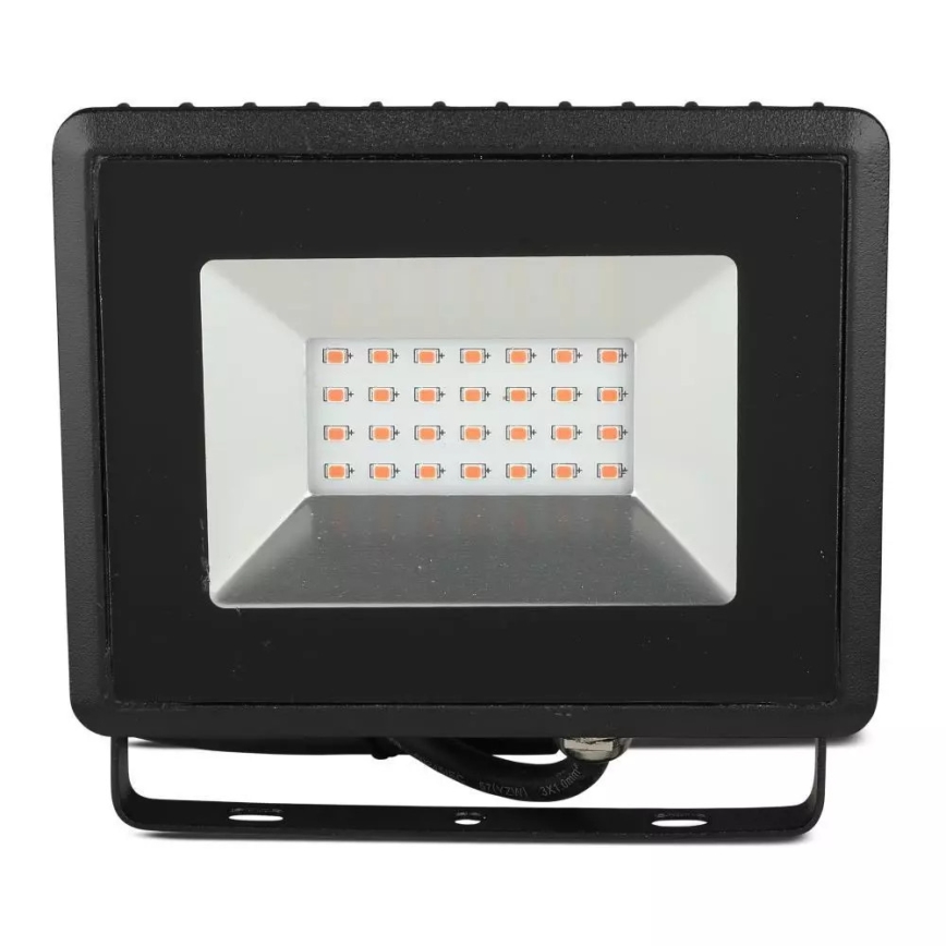 Projetor LED LED/20W/230V IP65 luz rosa