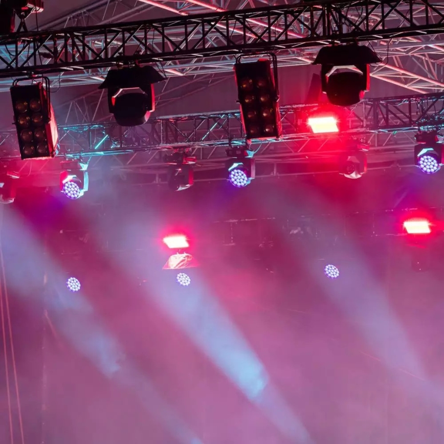 Projetor LED LED/20W/230V IP65 luz rosa