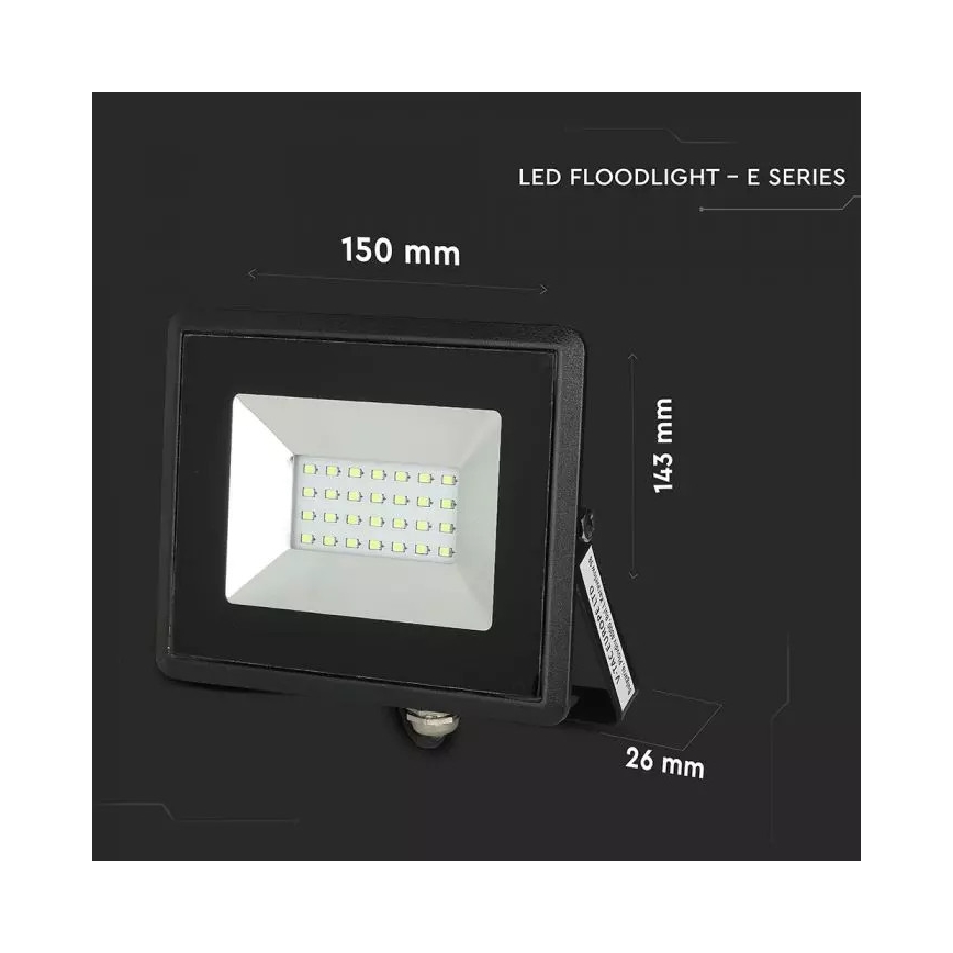 Projetor LED LED/20W/230V IP65 luz verde