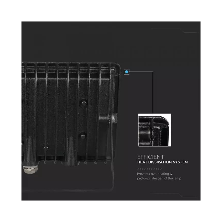 Projetor LED LED/20W/230V IP65 luz verde