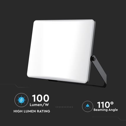 Projetor LED LED/30W/230V 3000/4000/6500K IP65 preto