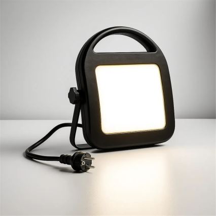 Refletor LED/40W/230V 4000K IP44 preto
