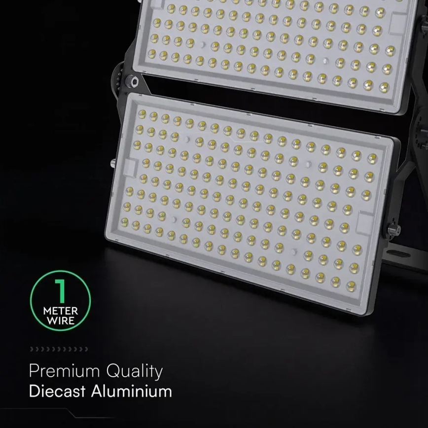 Refletor LED/500W/230V 6500K IP65 cinzento