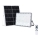 Refletor LED com painel solar FOCUS LED/100W/15000 mAh 3,2V 6000K IP65 + comando remoto