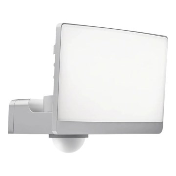 Refletor LED com sensor de movimento e crepuscular DAVOS LED/30W/230V IP54 branco