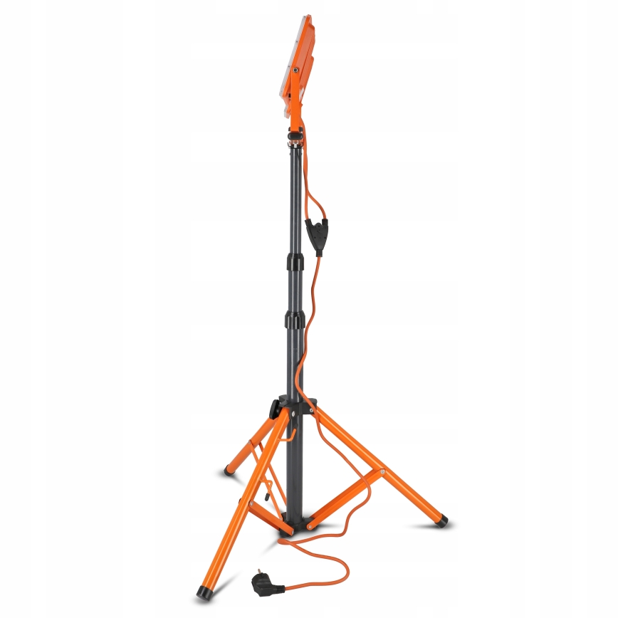 Refletor LED com suporte 2xLED/50W/230V 4500K IP65 laranja