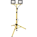 Refletor LED com suporte 2xLED/50W/230V 6500K IP65 amarelo
