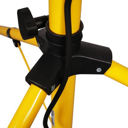 Refletor LED com tripé 2xLED/30W/230V 6500K IP65 amarelo