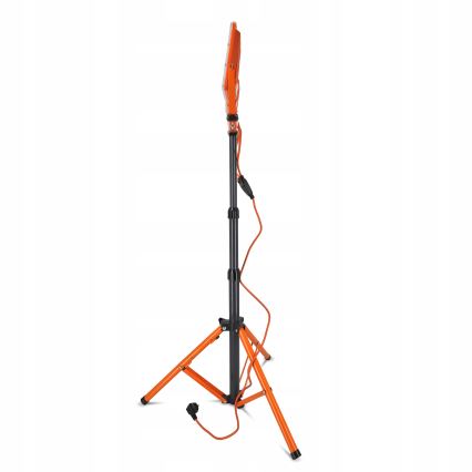 Refletor LED com tripé 3xLED/50W/230V 4500K IP65 laranja