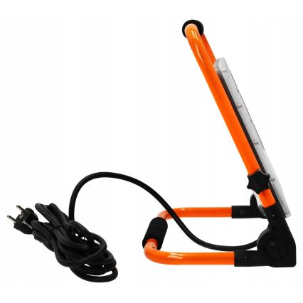 Refletor LED com tripé LED/100W/230V 4500K IP65 laranja