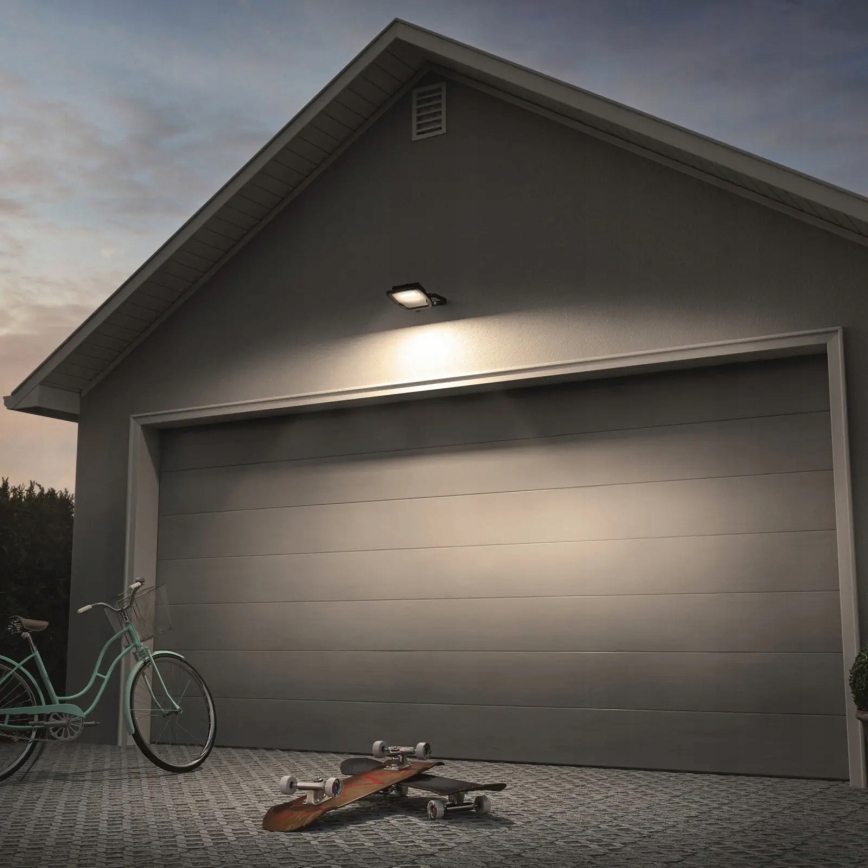 Projetor LED para exterior com sensor de movimento e crepúsculo LED/100W/230V 4500K IP65 preto