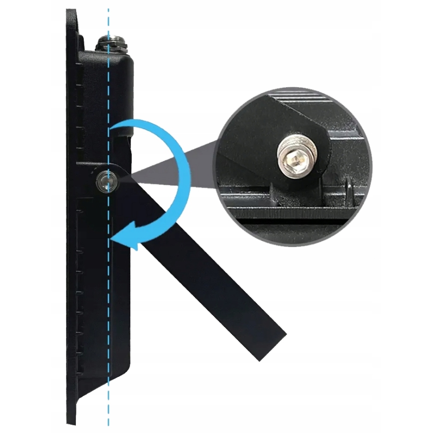 Projetor LED para exterior com sensor de movimento e crepúsculo LED/100W/230V 4500K IP65 preto