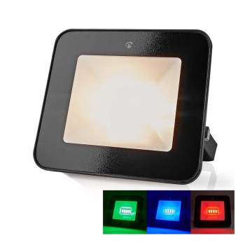 Refletor LED RGBW regulável para tomada SmartLife LED/20W/230V Wi-Fi IP65 2700-6500K