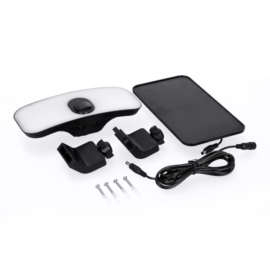 Refletor solar LED com sensor LED/13W/3,7V IP65 4000K 4000 mAh