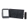Refletor solar LED/15W/3,7V IP65 4000K 12000 mAh preto + controlo remoto