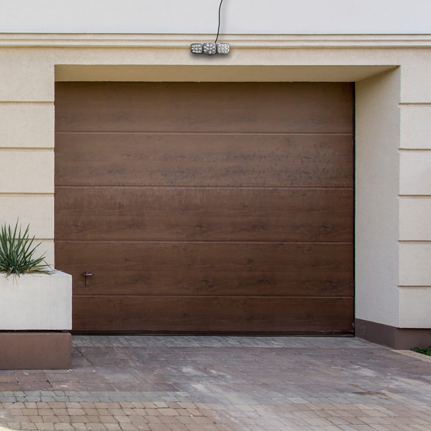 Refletor solar LED com sensor de movimento e crepúsculo LED/20W/3,7V 1200 mAh IP44 + controlo remoto