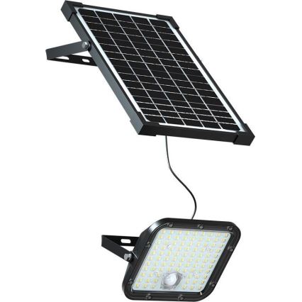 Refletor Solar LED com sensor LED/30W/6,4V 6400K 6000 mAh + comando à distância