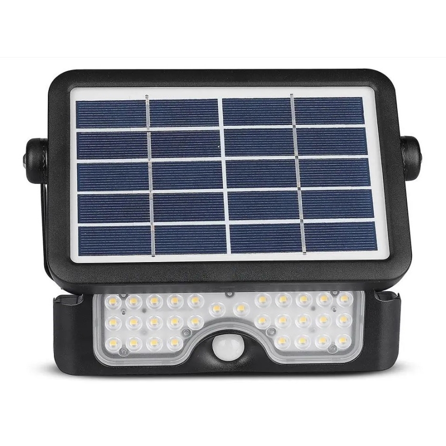 Refletor solar LED com sensor LED/5W/3,7V IP65 4000K 3000 mAh
