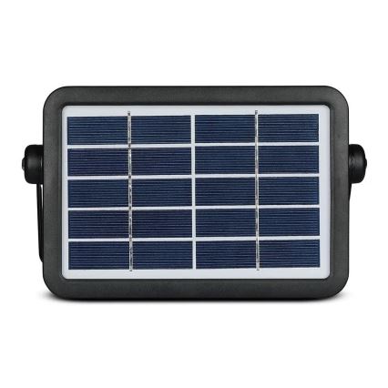 Refletor solar LED com sensor LED/5W/3,7V IP65 4000K 3000 mAh