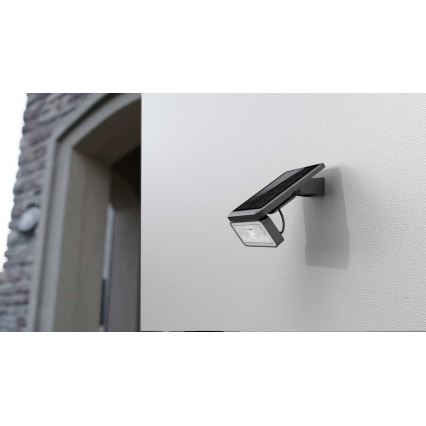 Refletor Solar LED com sensor LED/8W/3,7V 2000 mAh IP54 preto