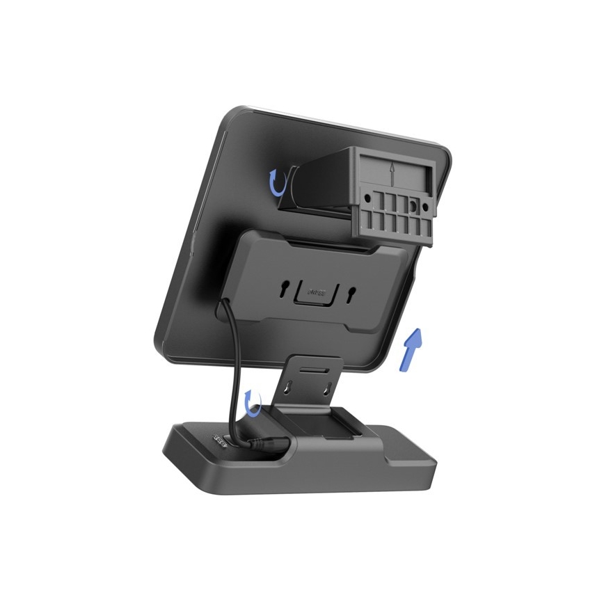 Refletor Solar LED com sensor LED/8W/3,7V 2000 mAh IP54 preto