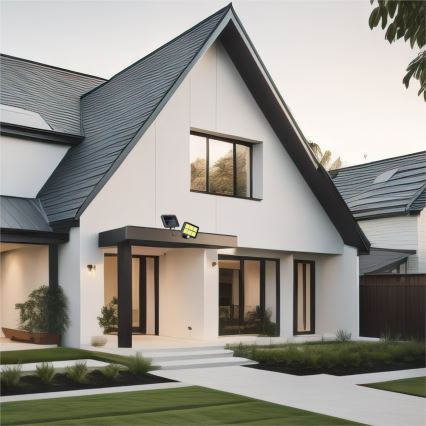 Refletor solar LED com sensor LED/1,5W/3,7V 6000K IP44 1200 mAh