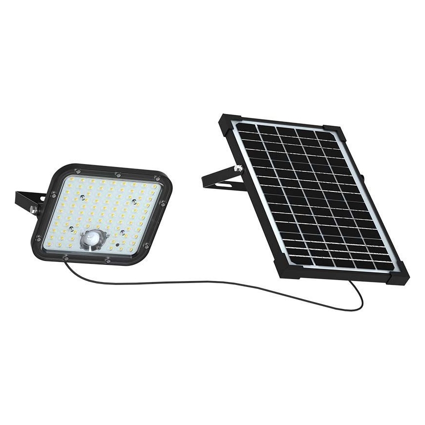 Refletor solar LED com sensor LED/30W/6,4V 4000K 6000 mAh + comando à distância