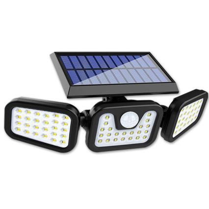 Refletor solar LED flexível com sensor LED/15W/3,7V 2400 mAh IP54 4500K
