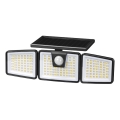 Refletor solar LED com sensor LED/6,5W/3,7V 1200 mAh IP44