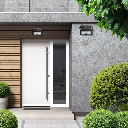 Refletor Solar LED com sensor de movimento e crepúsculo EPAD LED/10W/3000 mAh 7,4V 4000K IP65