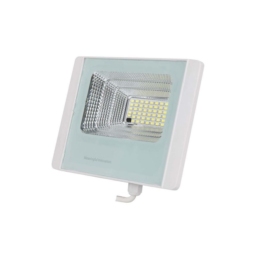 Refletor solar LED para exterior LED/20W/3,2V IP65 4000K 20000 mAh + controlo remoto