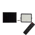 Refletor solar LED exterior LED/200W/3,2V 4000K preto IP65 16000 mAh + comando à distância