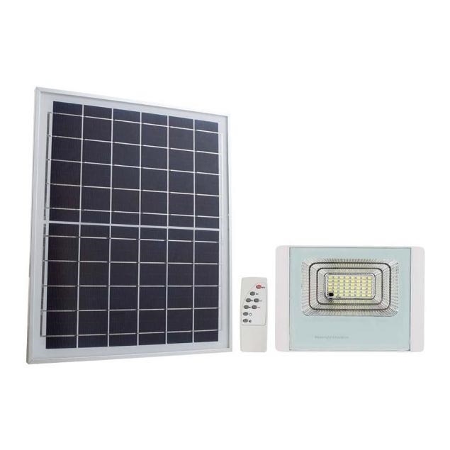Refletor solar LED para exterior LED/12W/3,2V IP65 4000K 5000 mAh + comando à distância
