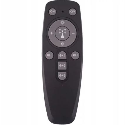 Refletor solar LED regulável LED/150W/3,2V 5000K 15000 mAh IP65 preto + controlo remoto