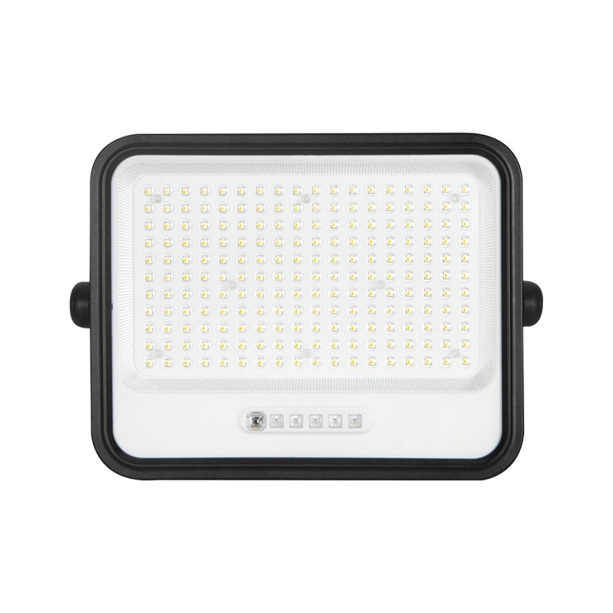 Projetor solar LED dimerizável LED/400W/3,2V 2000-8000K IP65 20000 mAh preto + controlo remoto