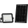 Refletor solar LED regulável LED/50W/3,2V 2000-8000K IP65 3800 mAh preto + controlo remoto