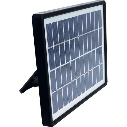 Refletor Solar LED com sensor TOMI LED/10W/7,4V 1800 mAh IP44 preto