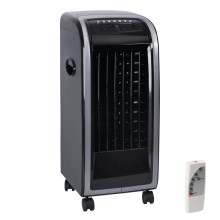 Refrigerador de ar KLIMER 80W/230V preto + RC