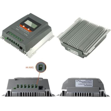 Regulador de carregamento solar MPPT MT3075 12/24V/30A