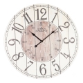 Relógio de parede 1x AA, diâmetro 58,2 cm, branco/bege