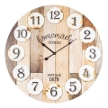 Relógio de parede, 1x AA, diâmetro 58,2 cm, branco/bege