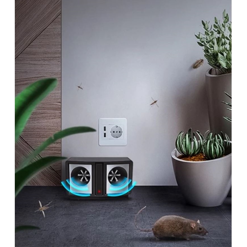 Repelente de martas e roedores 1,5W/230V