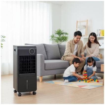 Resfriador de ar portátil VIENTO COOL-R 65W/230V preto + comando remoto