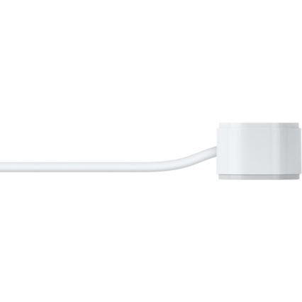 Cabo de extensão inteligente com interruptor 4Z + 2xUSB-A+1xUSB-C 1,5m Wi-Fi Tuya branco