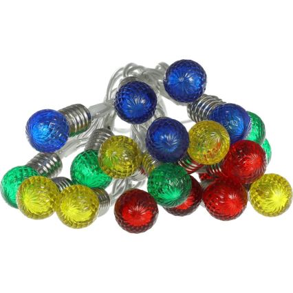 Guirlanda de luzes LED 20xLED/2xAA/branco quente 1,8 m – lâmpadas decorativas